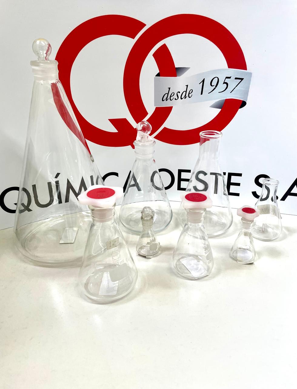 ERLENMEYER T/VIDRIO 2000 ml