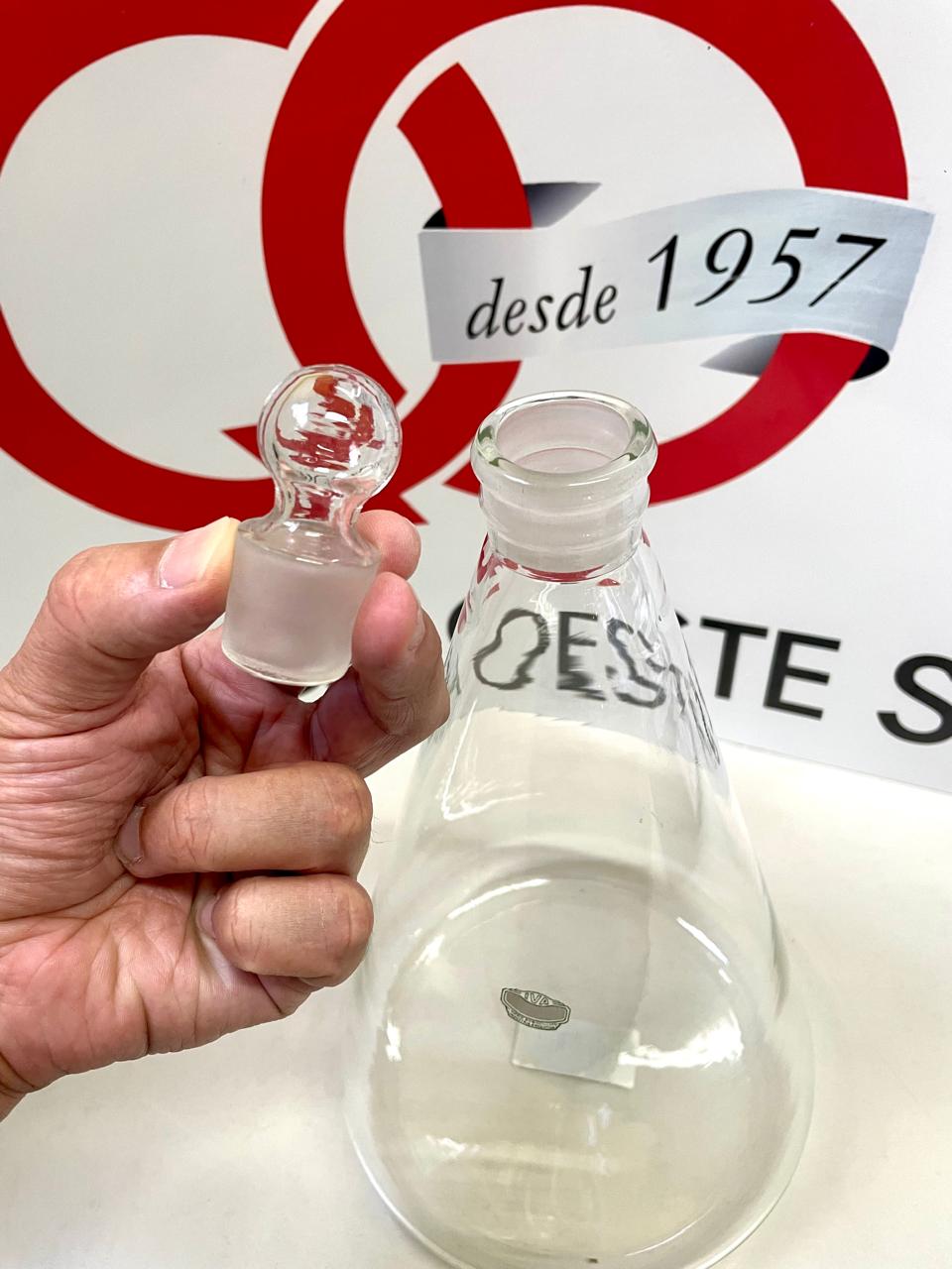 ERLENMEYER T/VIDRIO 2000 ml